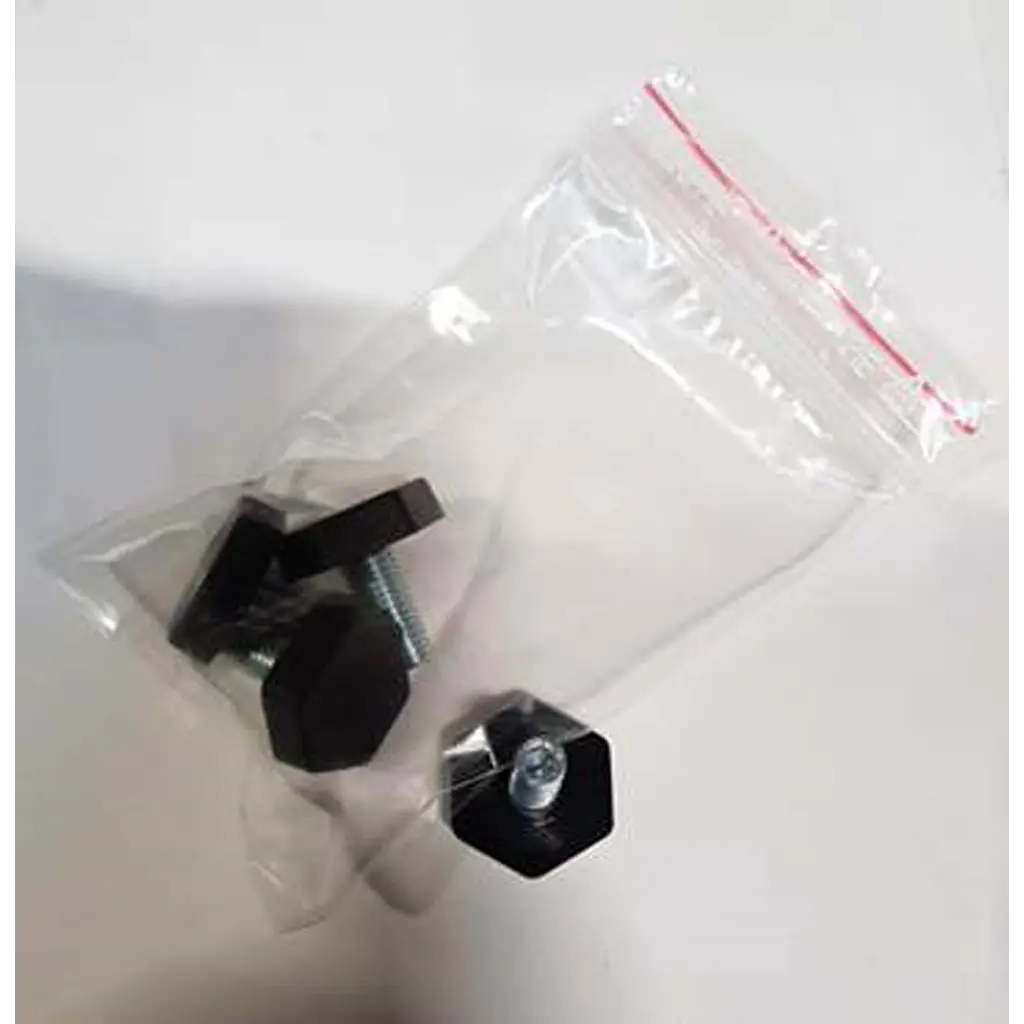 TermaTech TT20 / TT21 / TT22 / TT23 Verstellbare Füße, 4 Stück – Schwarz 09-762