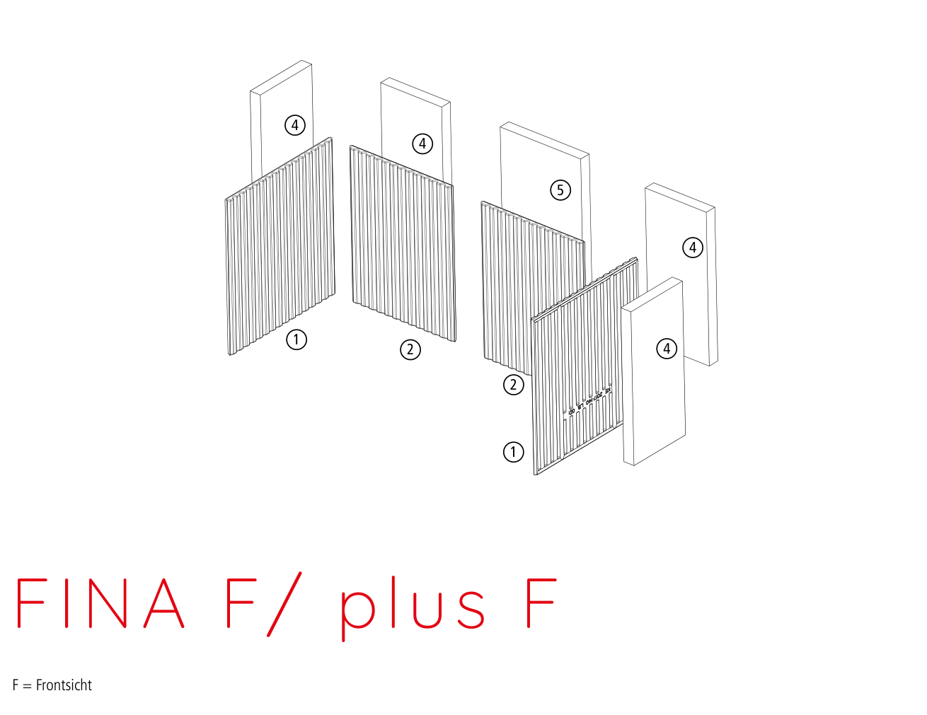 LEDA FINA F | FINA plus F | Türdichtungsset – LEDA Katalog-Cover für Ersatzteil 1005-04357