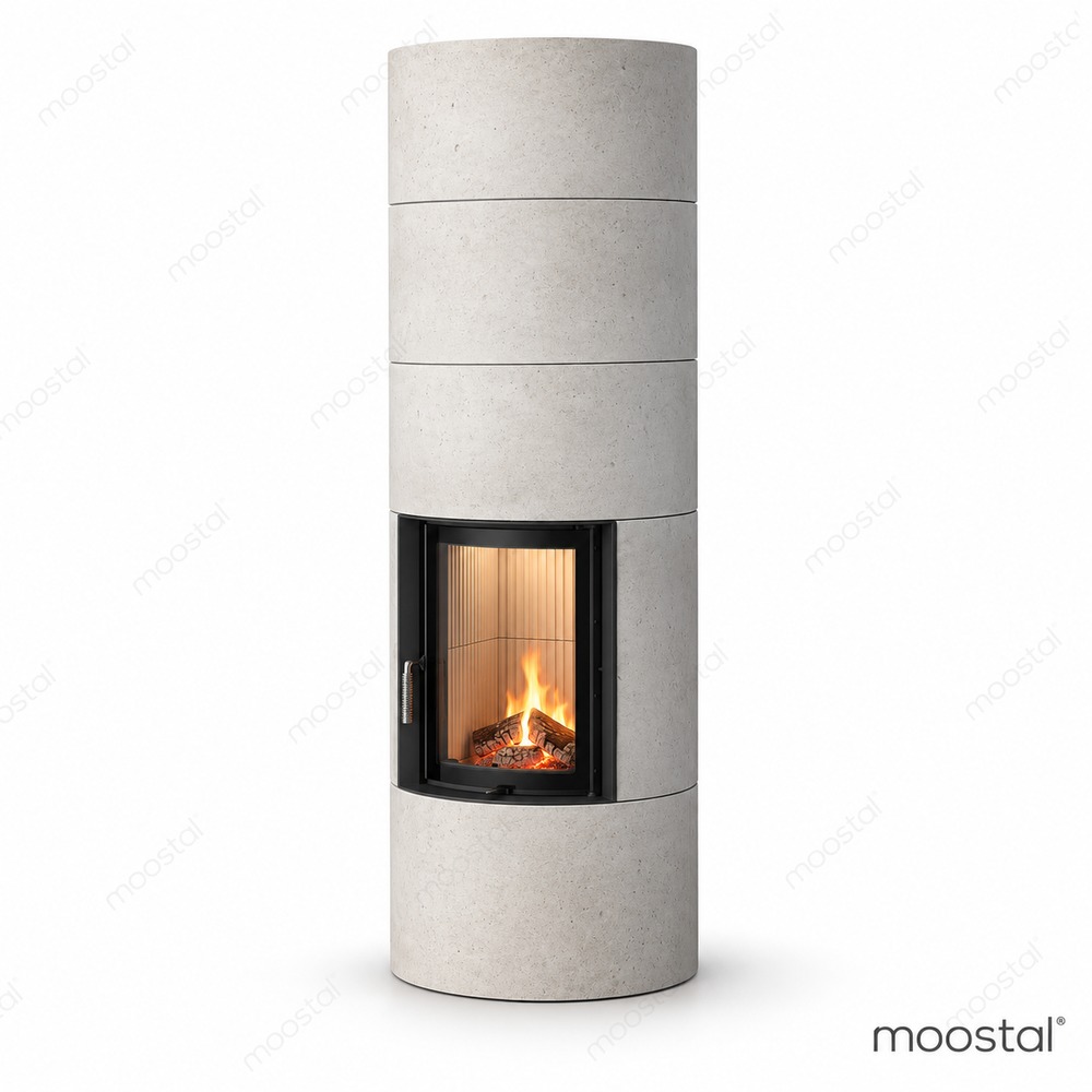 BRUNNER BSO 01 Systemofen mit HKD 2.2 k Rundglas