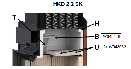 Brunner HKD HKD 2.2 SK | Umlenkplatte | Nr. U