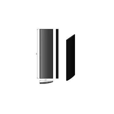 TermaTech TT30 Stahlseite rechts – Schwarz 09-742