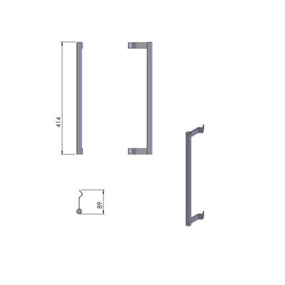 TermaTech TT30 Griff komplett – Schwarz 09-754