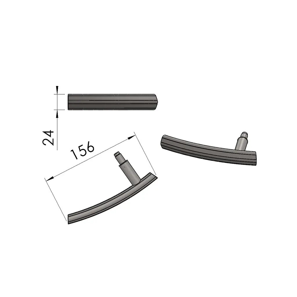 TermaTech TT20 / TT22 Griff- und Schraubenset 09-830